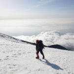 yukiyama sleepingbag02 1 八ヶ岳・醤油樽の滝アイスクラミング レポート|2026/02/24